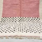 Moroccan rug in natural wool 3 x 2 m