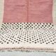 Moroccan rug in natural wool 3 x 2 m
