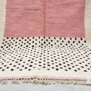 Moroccan rug in natural wool 3 x 2 m
