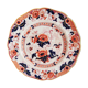Flower plate Cauldon England 19th