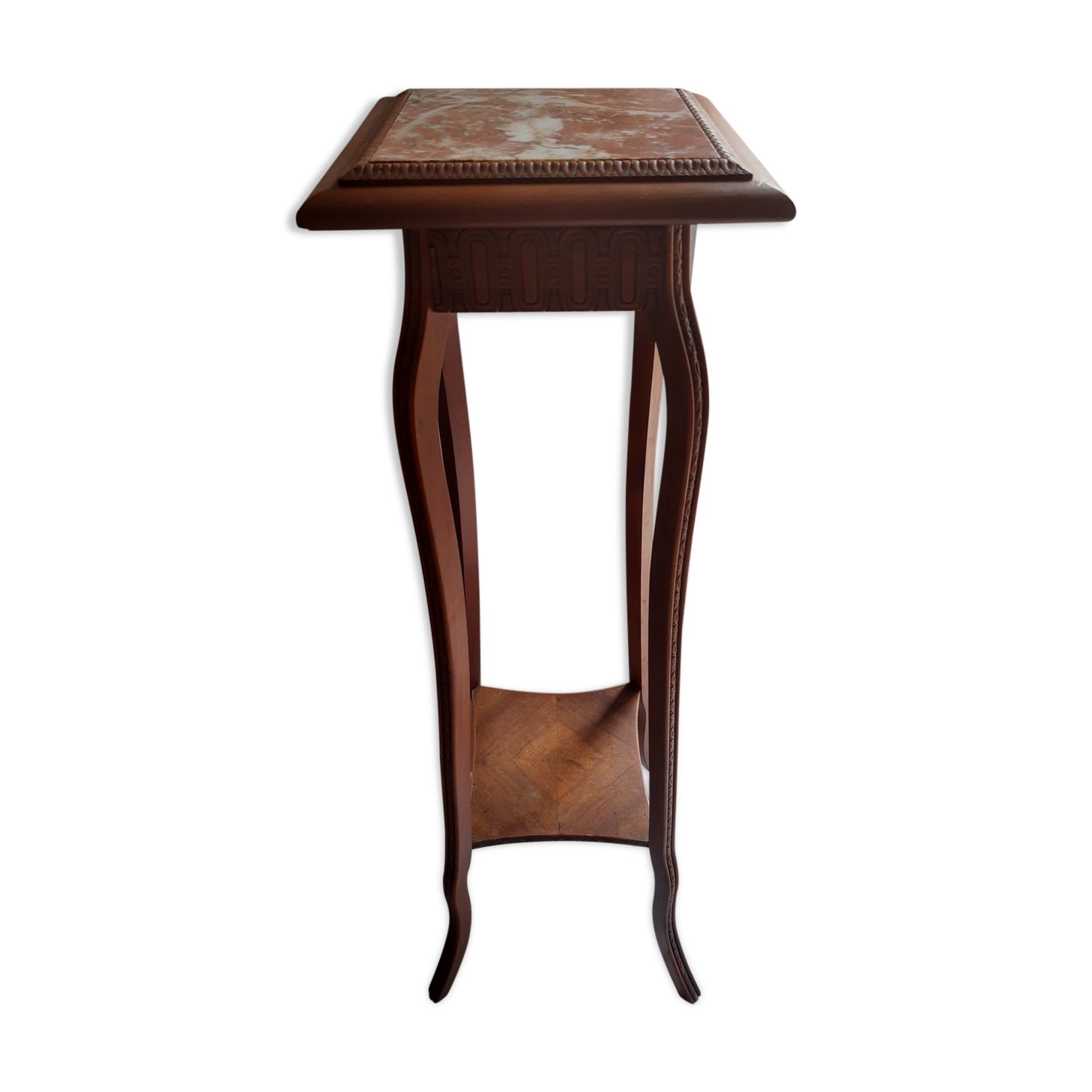 Art deco tray in marble side table