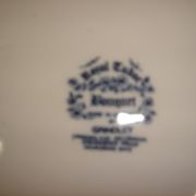 5 Royal Tudor dessert plates, English porcelain