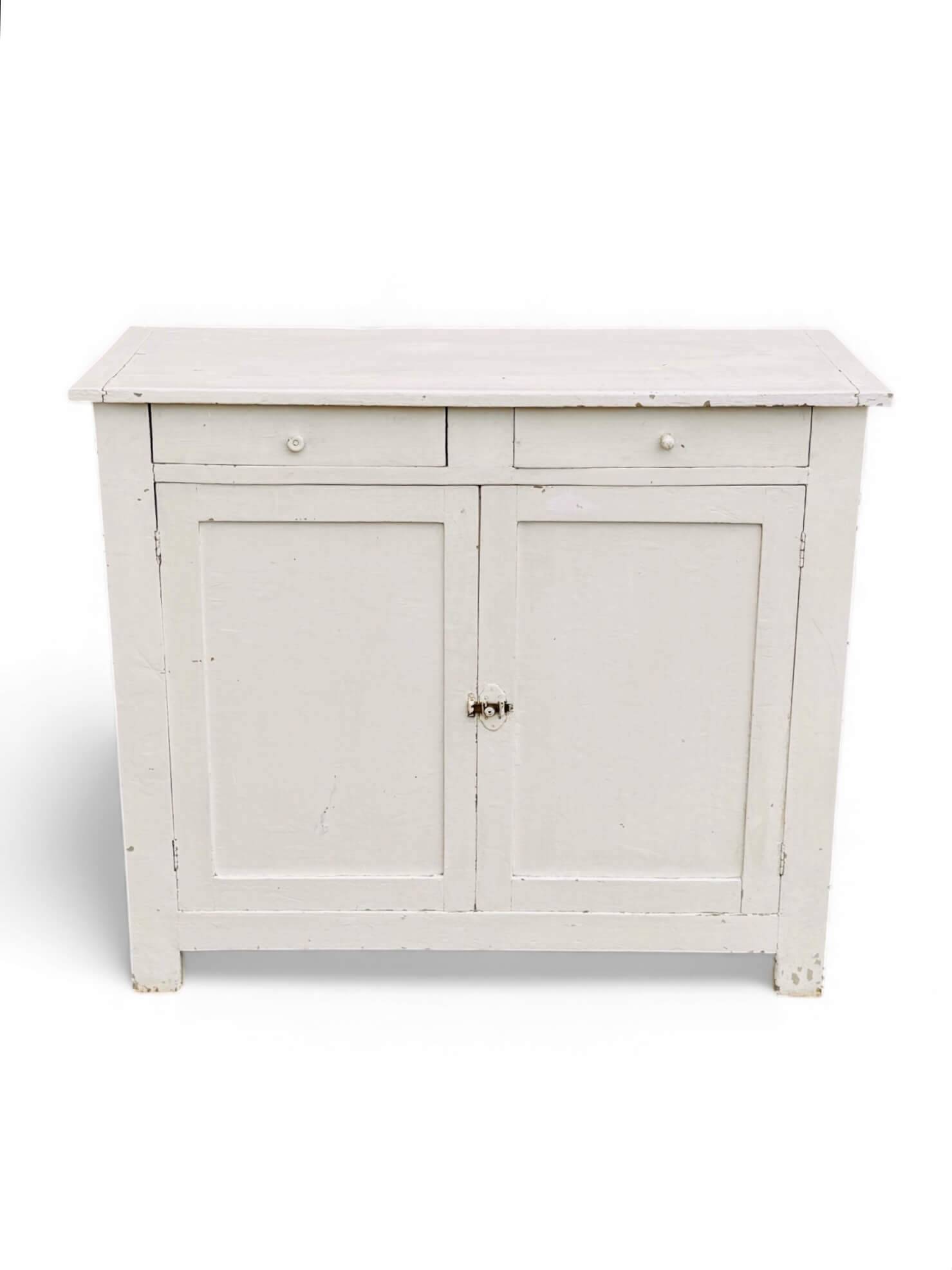 Antique Parisian sideboard, two doors, two drawers