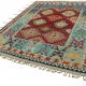 Hand-Knotted Tribal Unique 244 cm x 295 cm Multicolor Wool Carpet