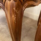 Chaises tapissées type Louis XV