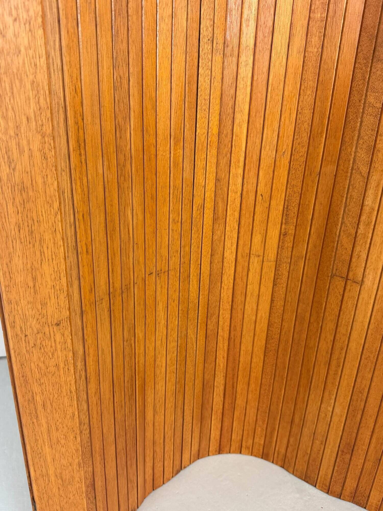 Pine Wood Room Divider by S.N.S.A., France, 1930s