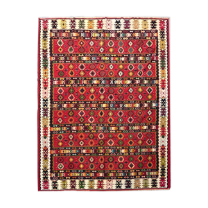 tapis kilim tissé à