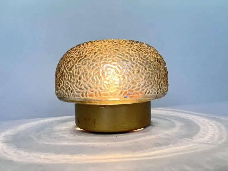 Midcentury Rare Flush Mount, Ceiling or Wall Lamp, Germany, 1970s