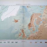 The North Atlantic, original map printed in 1879.