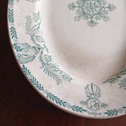 Oval ironstone dish "Compiègne" K&G Lunéville