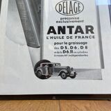 Delage advertising poster June 3, 1933