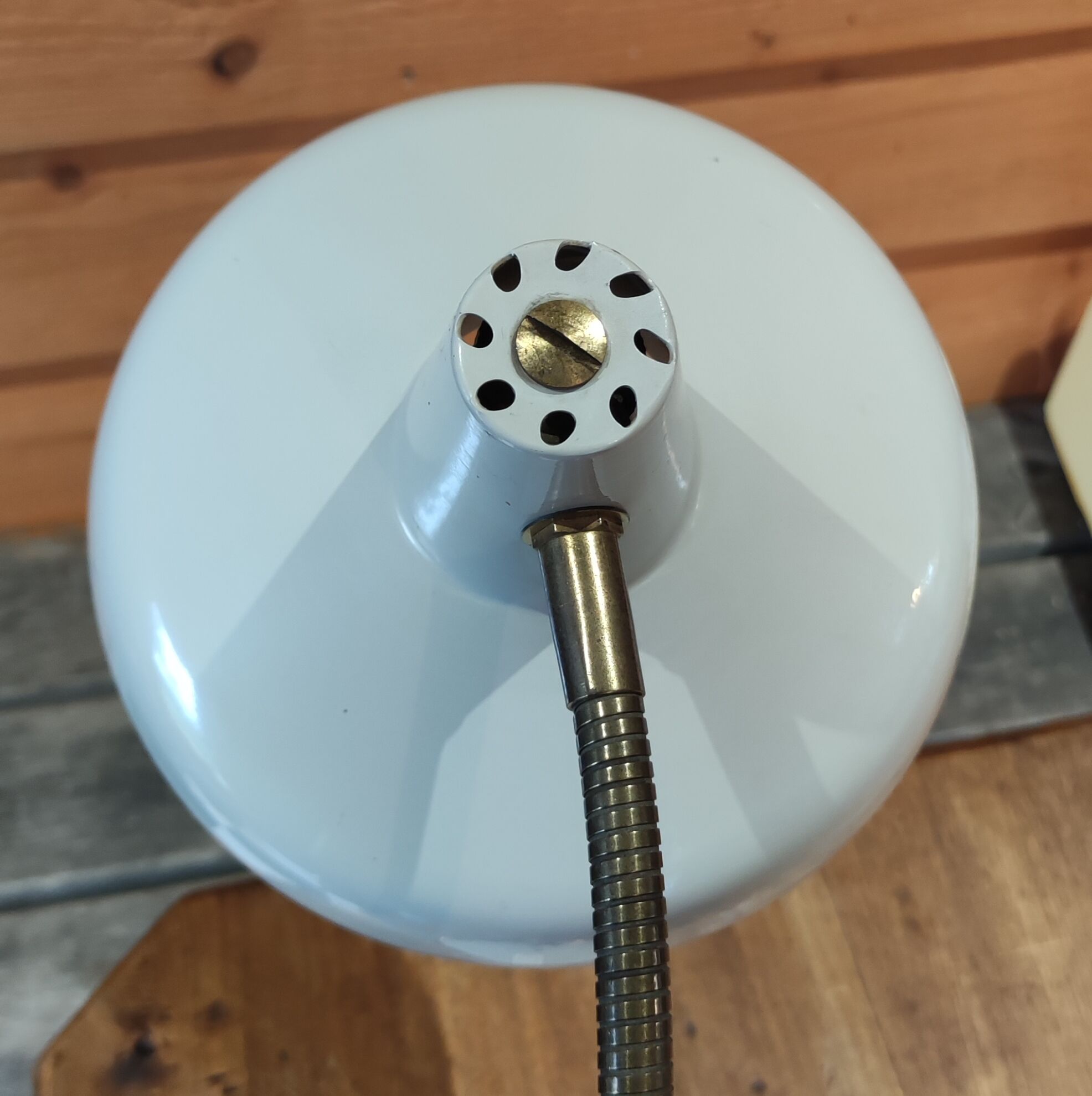 Vintage table lamp, Aluminor Nice France