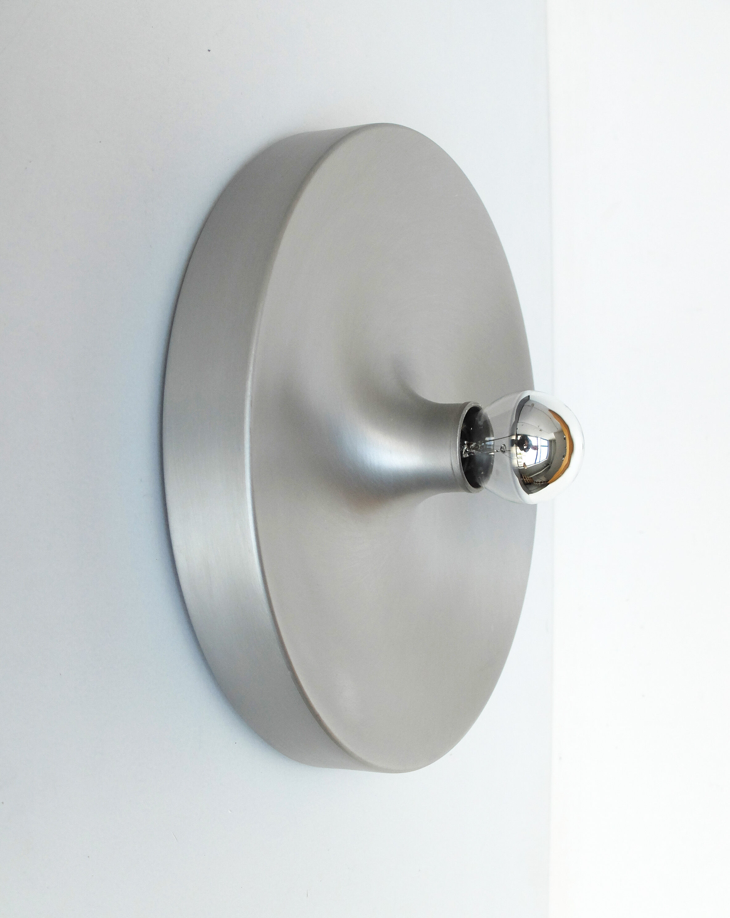 Space Age sconce by Staff Leuchten aluminium