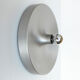 Space Age sconce by Staff Leuchten aluminium