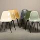 Ensemble de 6 chaises de côté multicolores DSX de Charles et Ray Eames pour Herman Miller.