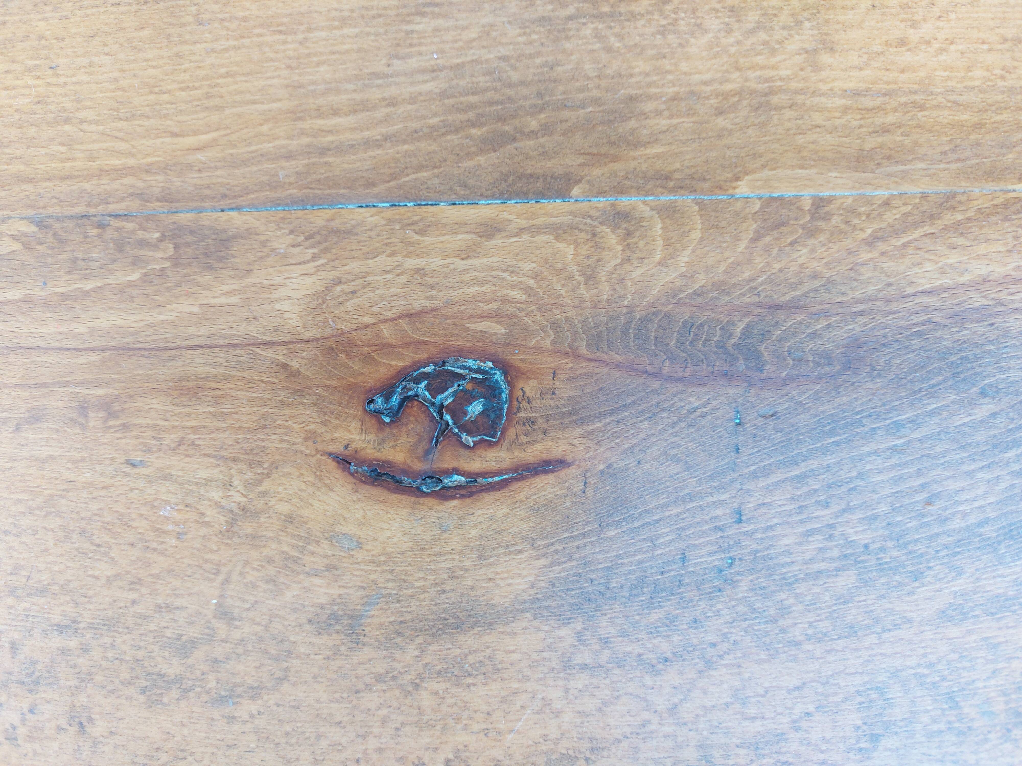 wooden table with extensions