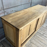 Low cabinet with sliding doors