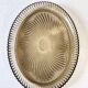 Oval serving dish in Bayel fluted glass