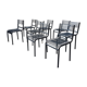6 chairs "Sandow" René Herbst