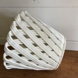 Braided ceramic pot cover