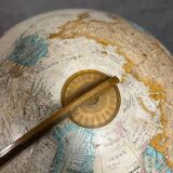 Replogle Globes USA brand terrestrial globe, 20th century circa 1970