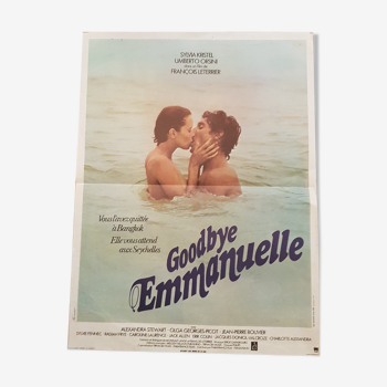 Affiche goodbye Emmanuelle