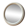 Vintage Space Age by Tiger small round mirror in moulded plastic.