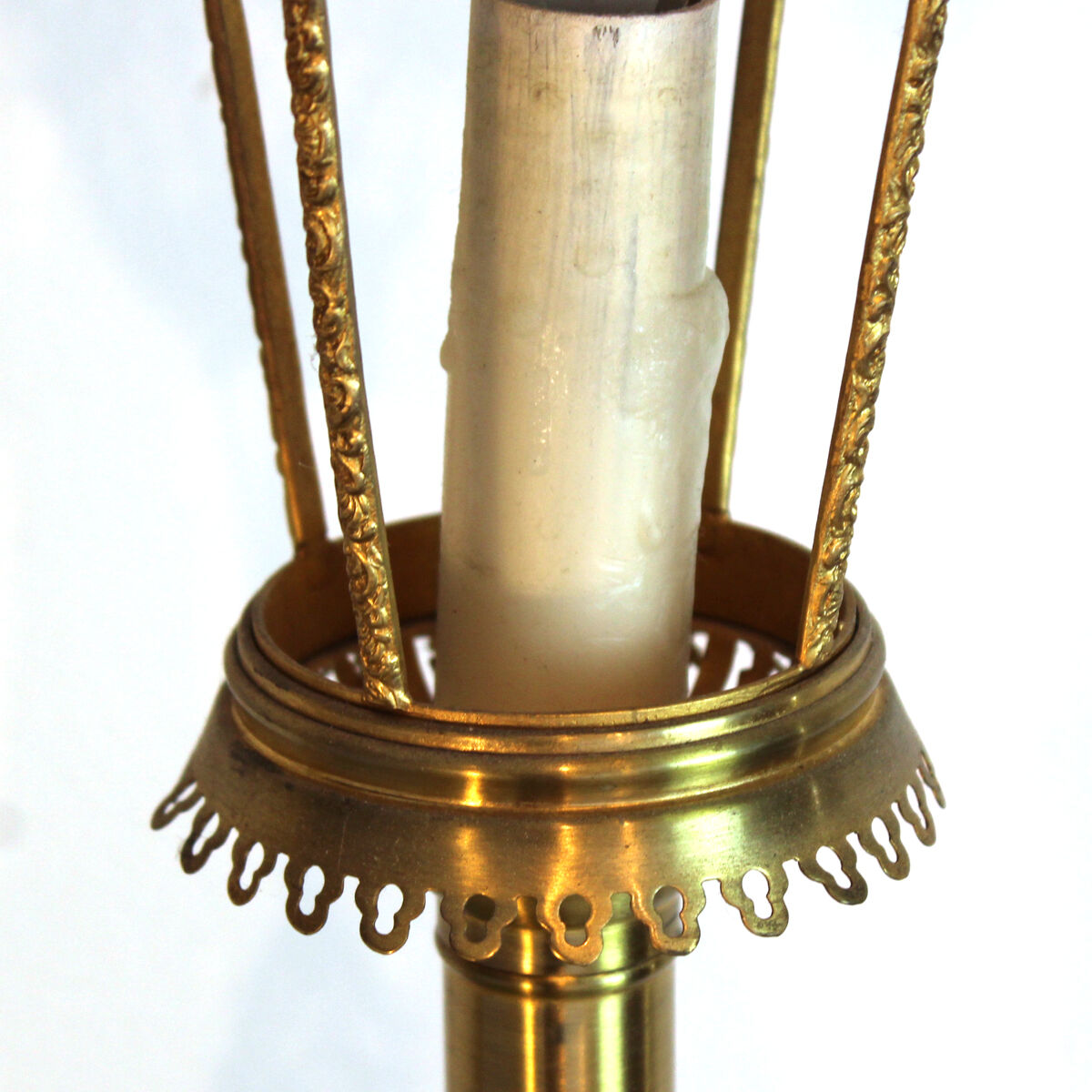Pair of candlesticks lamps