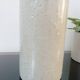 Vintage glazed stoneware cylinder vase - 1970