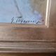 Gino Tommasi Oil Painting On Board 1890/1942 Tuscan View
