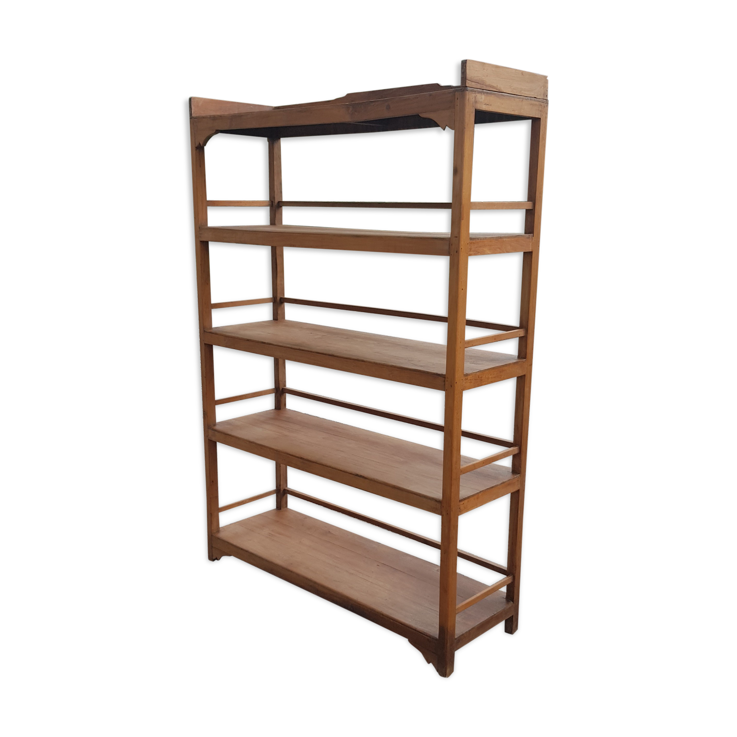 Shelf in solid teak