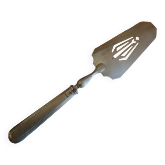 Art Deco Pie Server In silver metal