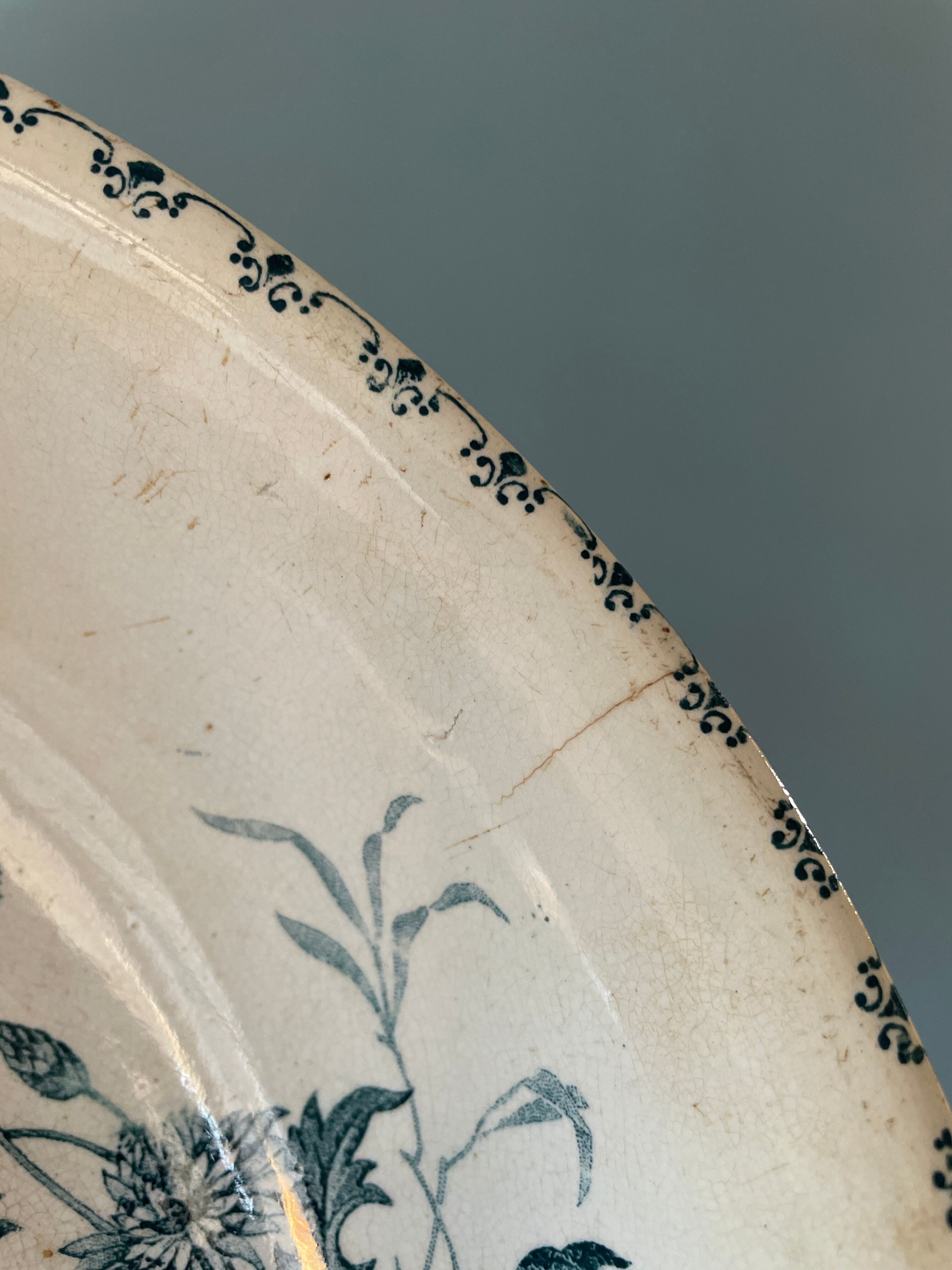 Iron Earth Salad Bowl XIXth