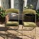 Paire de chaises pliantes