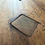 Wooden bedside table