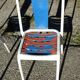 6 Antique Tolix Metal Bistro Chairs - Industrial Style