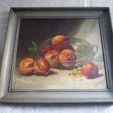 Still Life with Early Twentieth Century Peaches