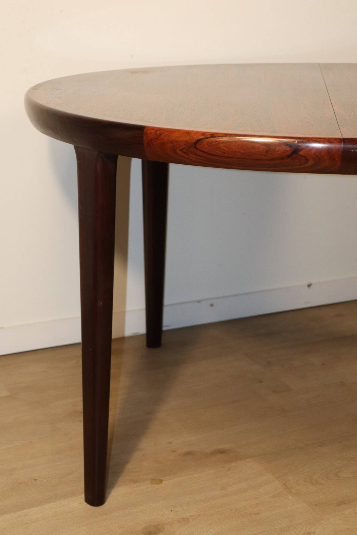 Table de repas extensible scandinave VV Mobler en palissandre, 1960