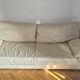 Very beautiful ikeda leather sofa by steiner, 3-seater.