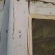 Lot of 4 oak windows H141xL112/117cm old small panes