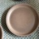 Series of 5 stoneware plates