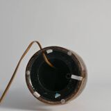 Mid-century Modern Copper-hued Ceramic Table Lamp by Bitossi for Bergboms, 1970s