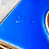 Ceramic coffee table signed