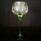 12 Verres à vin blanc en cristal taillé