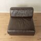 Brown leather armchair DS-76 by de Sede, 1970s