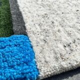 Tufted carpet made in France, 100% wool