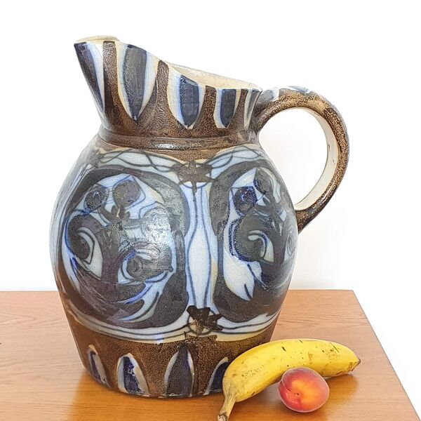 Vase pichet en grès Michel Furic Keraluc années 70