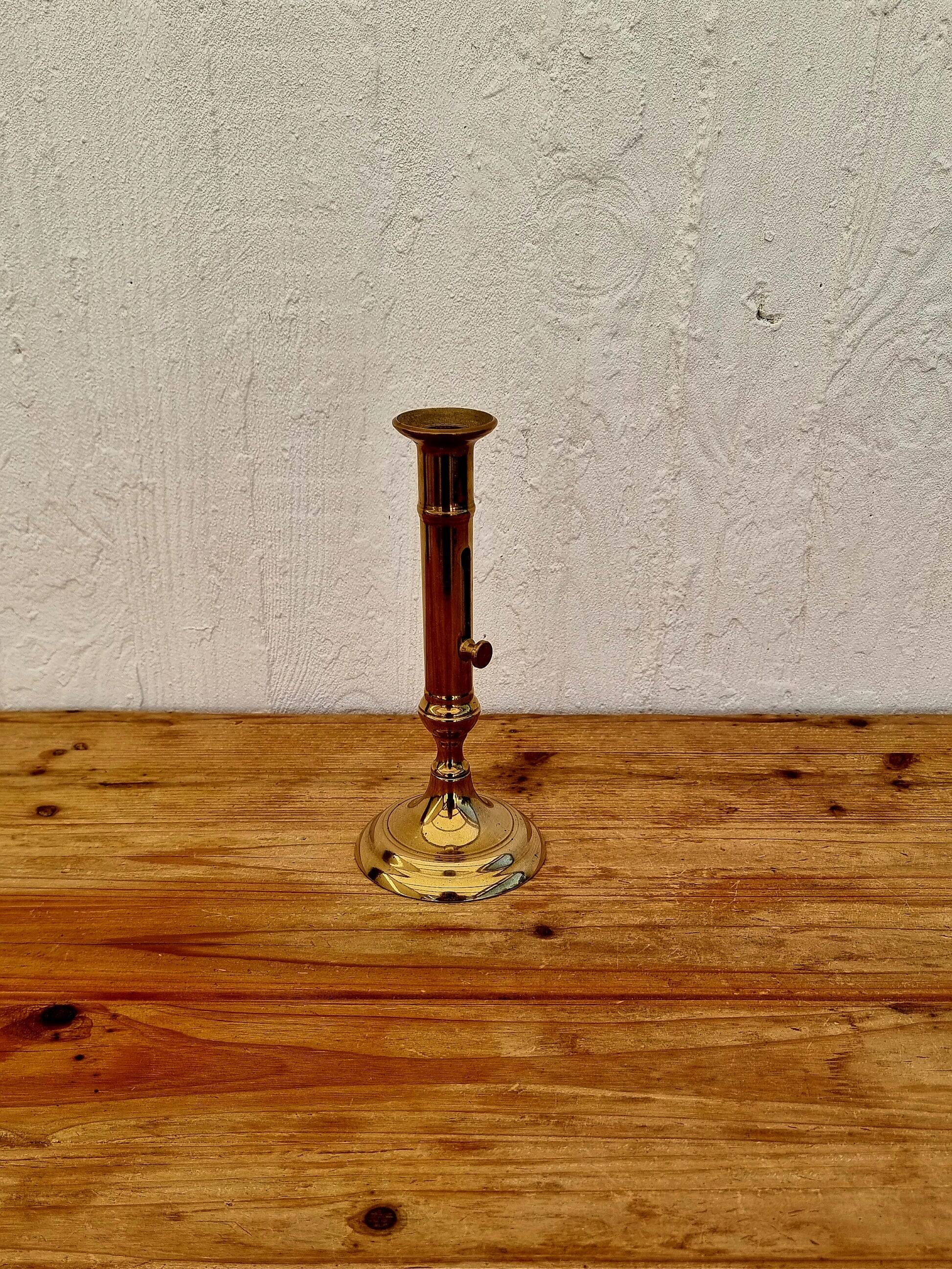 Vintage brass candlestick