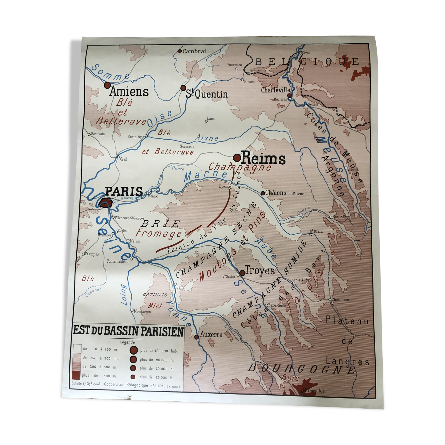 School poster East Paris/Loire