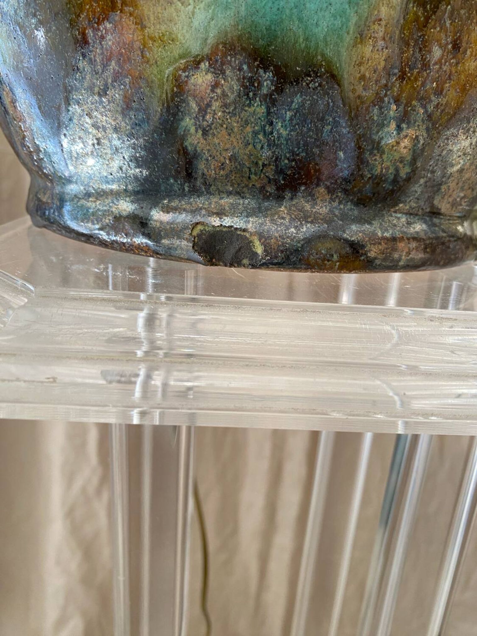 Vintage ceramic lamp